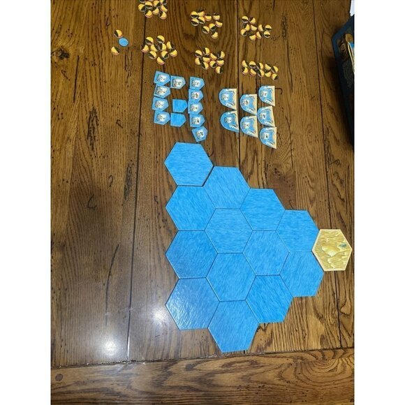 Catan: Seafarers Extension |  Hex Tiles | Official Extra Game Pieces - Picture 1 of 5